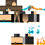 Hyperpixel Fire & Water Girl tekstura