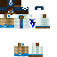 Little blue boy textur