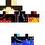 Fire and Ice(Water? idk) Herobrine texture