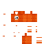 fixed orange sweater with skull base – doku